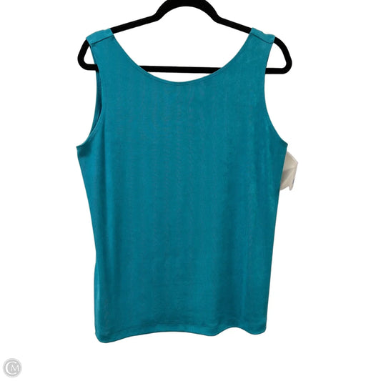 Tank Top By Chicos In Blue, Size: L