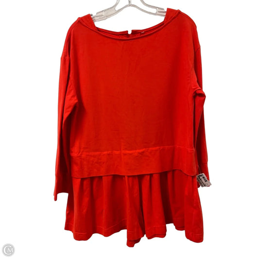 Romper By Clothes Mentor In Orange, Size: M
