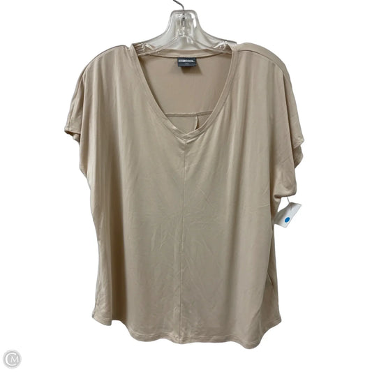 Athletic Top Short Sleeve By 32 Degrees In Cream