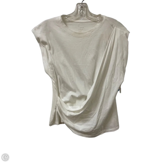 Top Short Sleeve By A New Day In White, Size: M