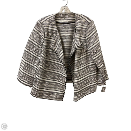 Blazer By Kasper In Black & Cream, Size: 2x