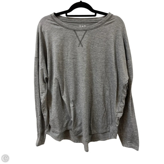 Top Long Sleeve By Maurices In Grey, Size: Xl