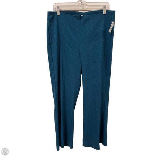 Pants Leggings By Chicos In Blue, Size: 12