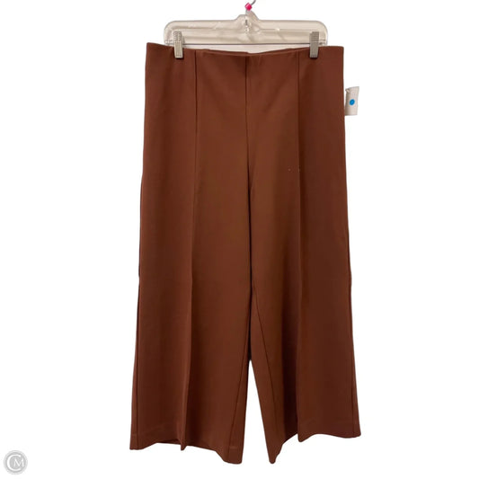 Pants Leggings By Chicos In Brown, Size: 12