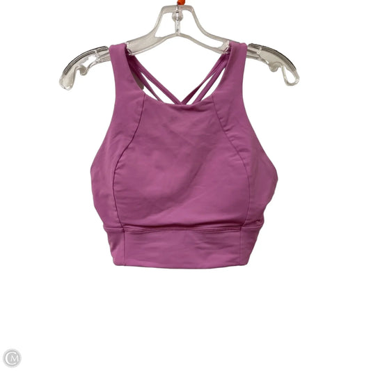 Athletic Bra By Lululemon In Purple, Size: M