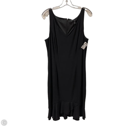 Dress Party Midi By White House Black Market In Black, Size: Xl