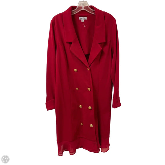 Coat Other By Shelby And Palmer In Red, Size: Xl