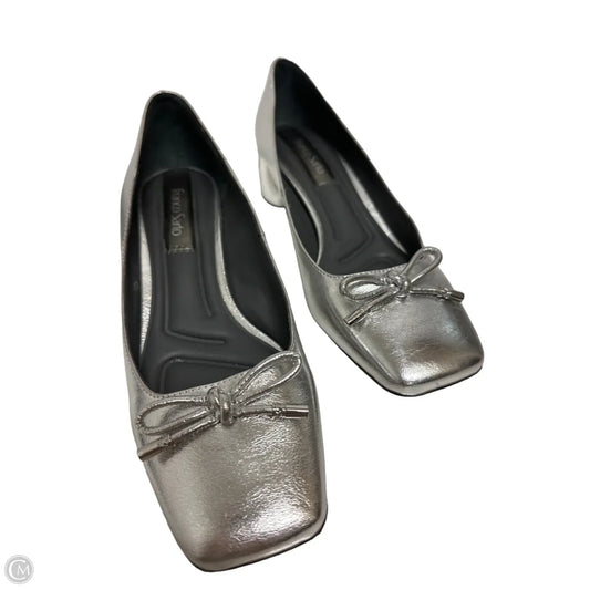 Shoes Heels Block By Franco Sarto In Silver, Size: 7
