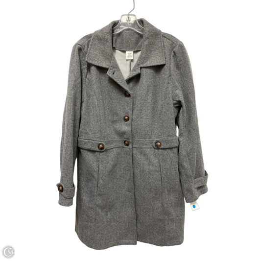 Coat Other By Clothes Mentor In Grey, Size: 2x