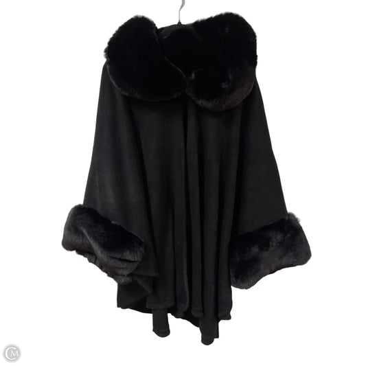 Shawl By Clothes Mentor In Black, Size: Osfm
