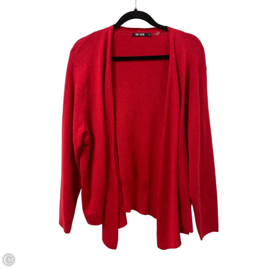Sweater Cardigan By Nic + Zoe In Red, Size: 1x