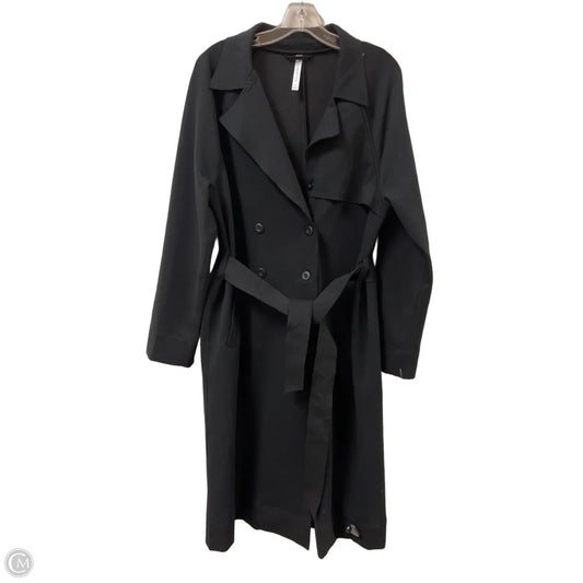 Coat Other By Fabletics In Black, Size: L