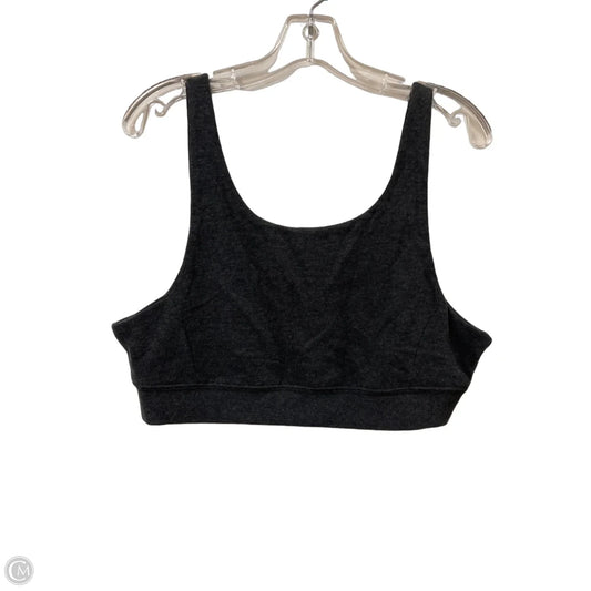 Athletic Bra By Clothes Mentor In Grey, Size: Xl