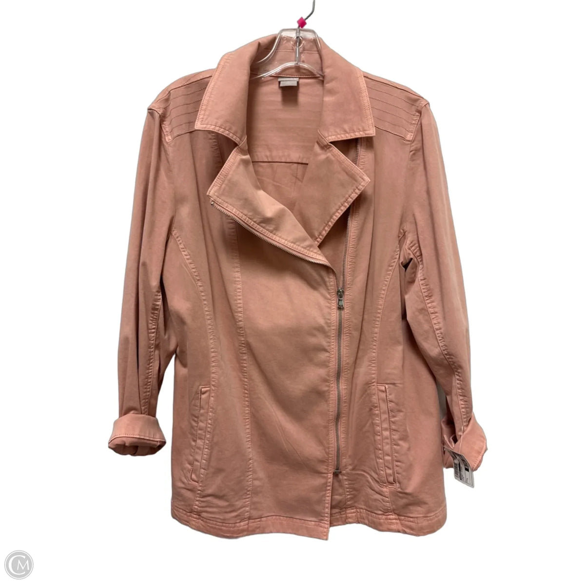 Jacket Other By Chicos In Pink, Size: L