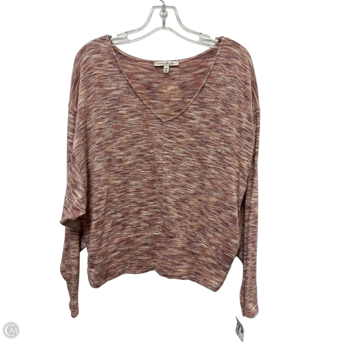 Sweater By Express In Purple, Size: L