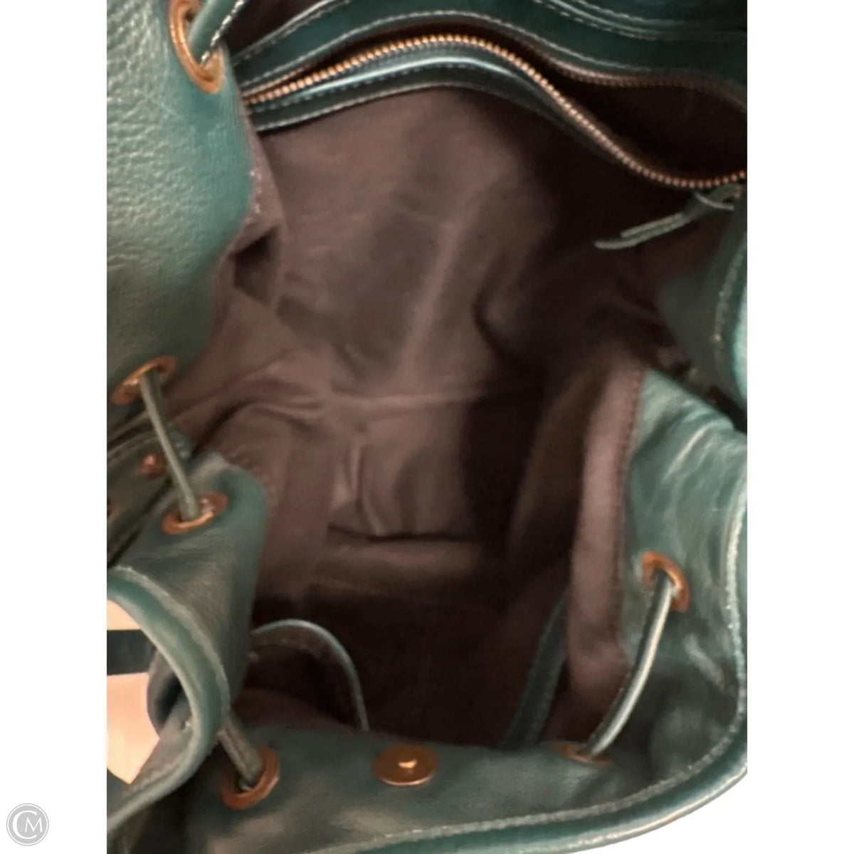 Handbag Leather By Cma, Size: Large