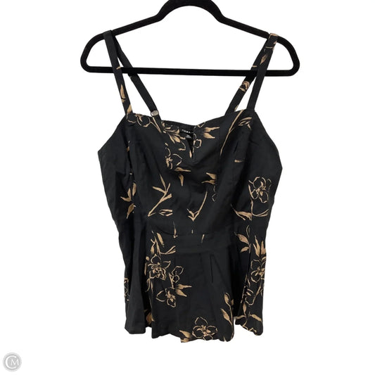 Top Sleeveless By Torrid In Black, Size: L