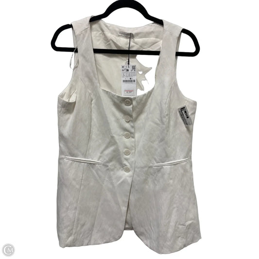 Vest Other By Clothes Mentor In White, Size: L