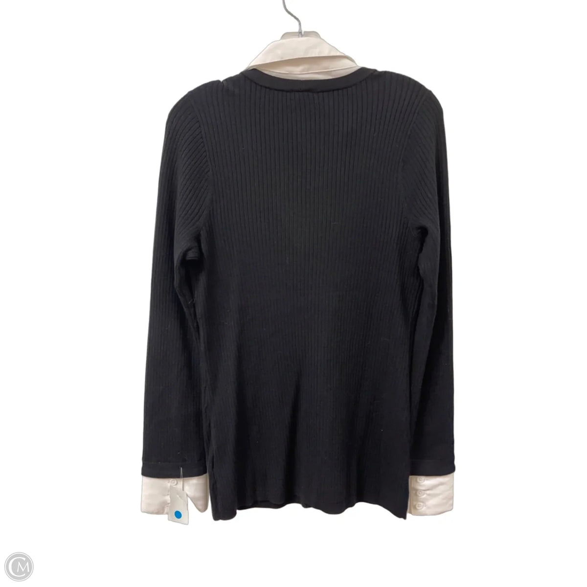 Blouse Long Sleeve By Torrid In Black, Size: L