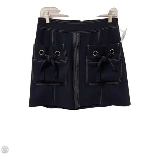 Skirt Mini & Short By Veronica Beard In Navy, Size: 4