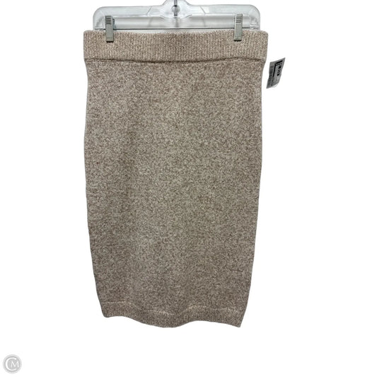 Skirt Midi By Donna Karan In Cream, Size: 10