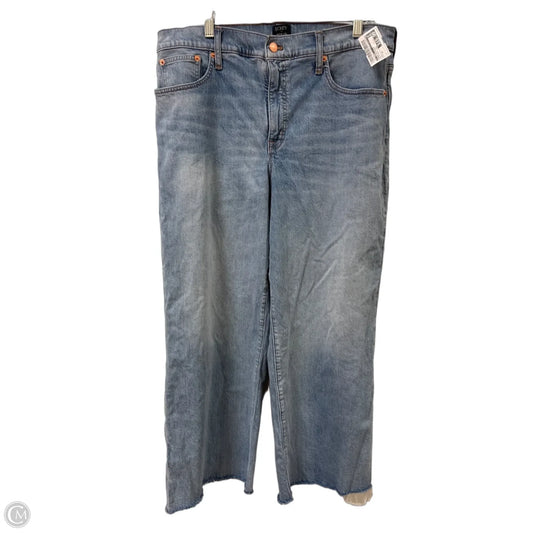 Jeans Boyfriend By J. Crew In Blue Denim, Size: 14