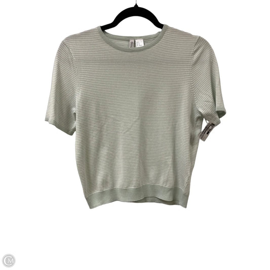 Top Short Sleeve By Divided In Green, Size: M