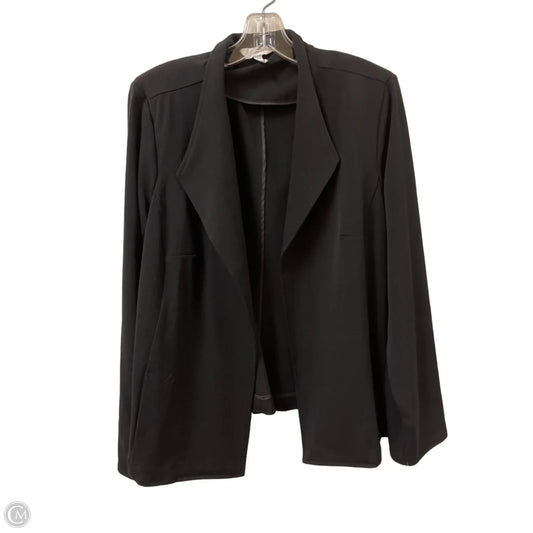 Blazer By Cj Banks In Black, Size: 1x