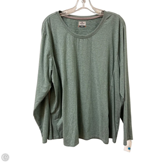 Athletic Top Long Sleeve Crewneck By Clothes Mentor In Blue, Size: 2x
