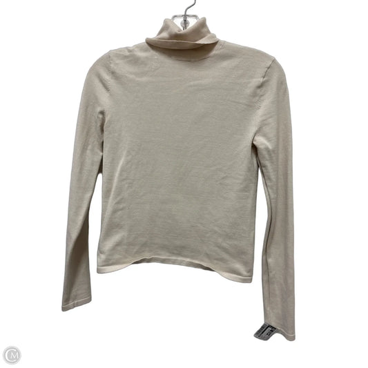 Top Long Sleeve By Babaton In Cream, Size: S