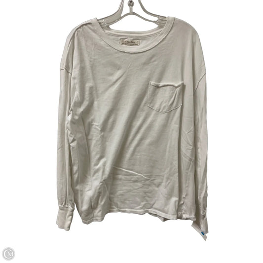 Top Long Sleeve By We The Free In White, Size: Xs