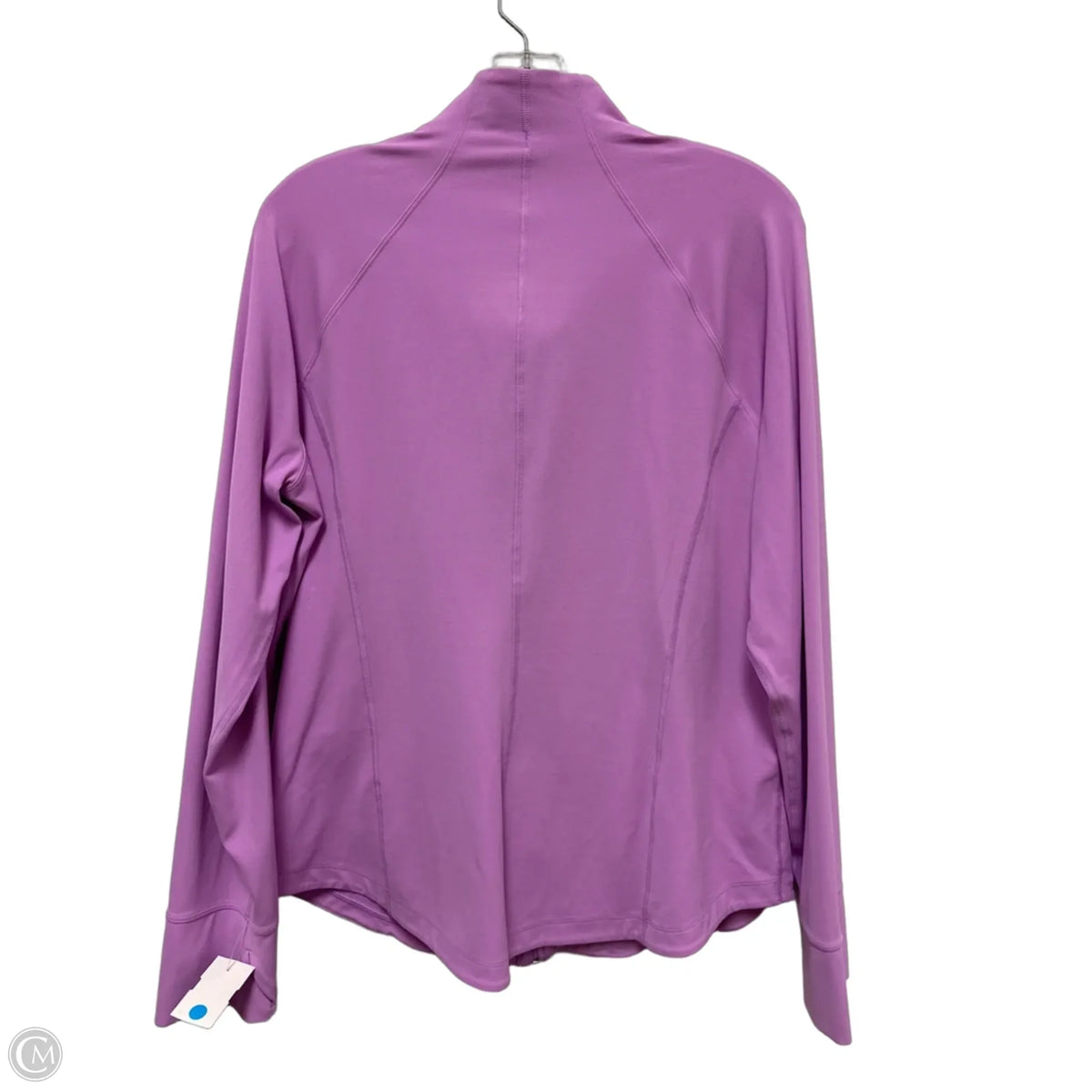 Athletic Jacket By Athleta In Purple, Size: 1x
