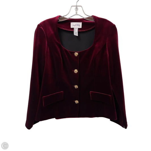 Blazer By Joseph Ribkoff In Red, Size: S