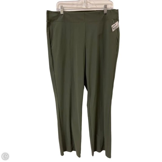 Athletic Pants By Athleta In Green, Size: 16