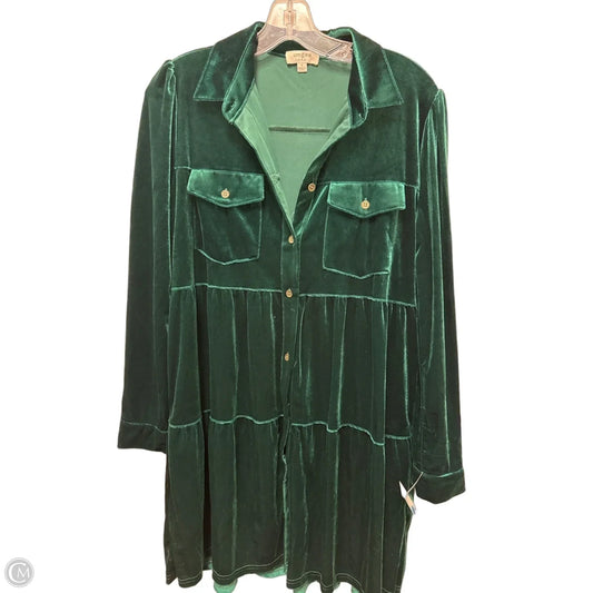 Dress Casual Midi By Umgee In Green, Size: S