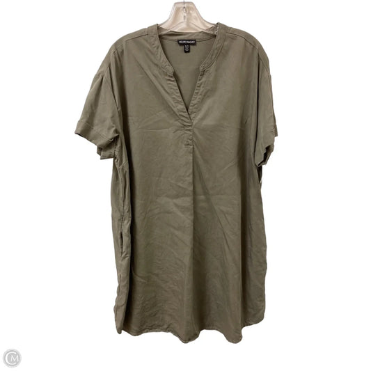 Dress Casual Midi By Hilary Radley In Green, Size: Xl