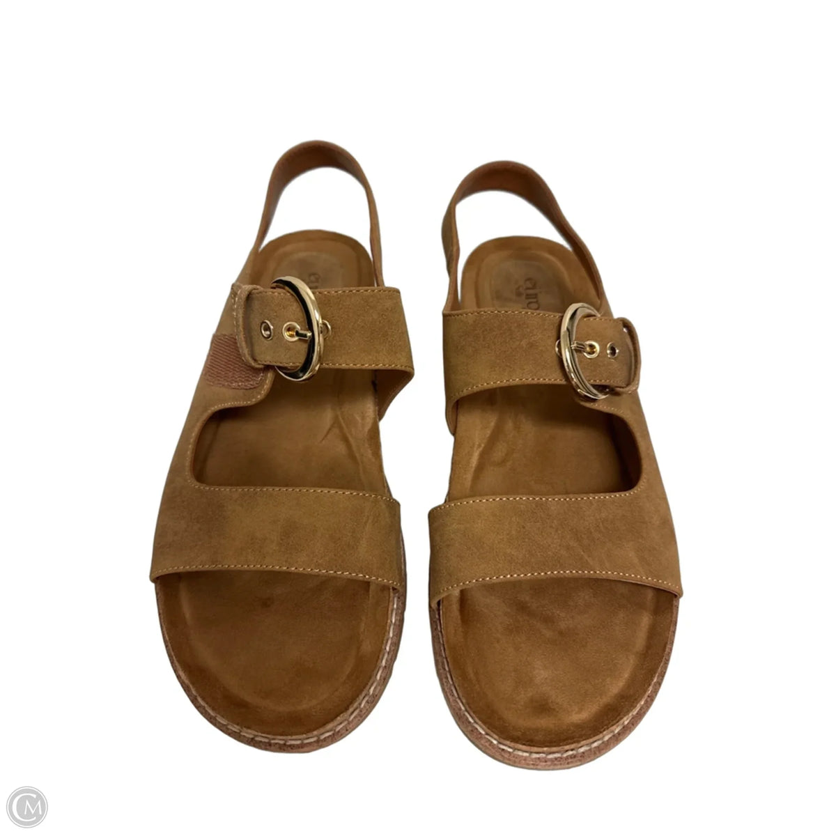 Sandals Flats By Sofft In Brown, Size: 10
