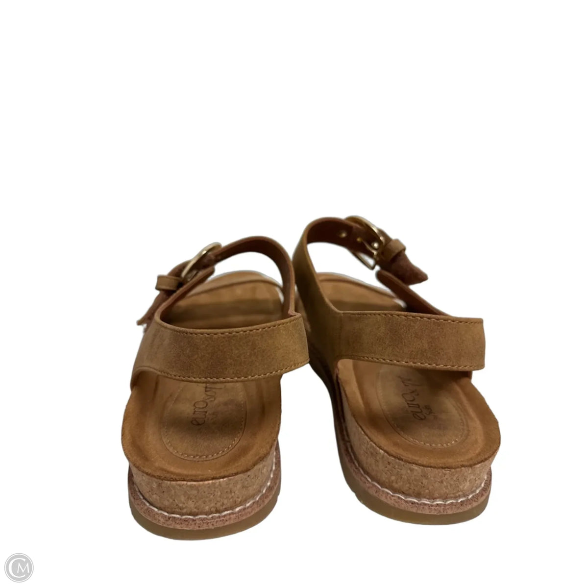 Sandals Flats By Sofft In Brown, Size: 10
