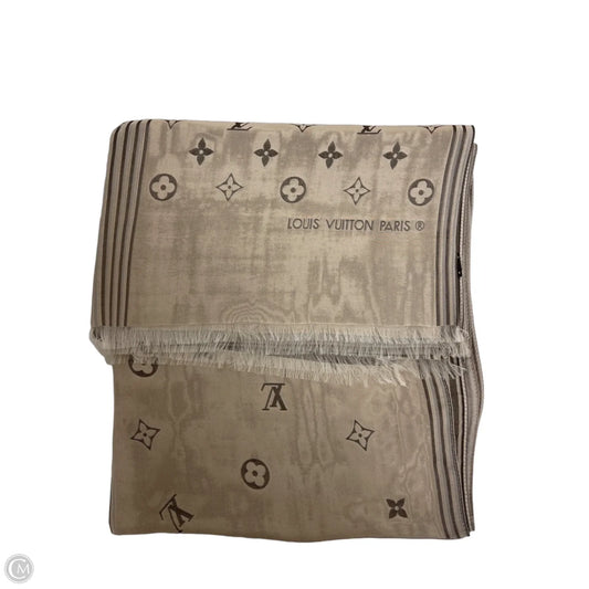 Scarf Luxury Designer By Louis Vuitton