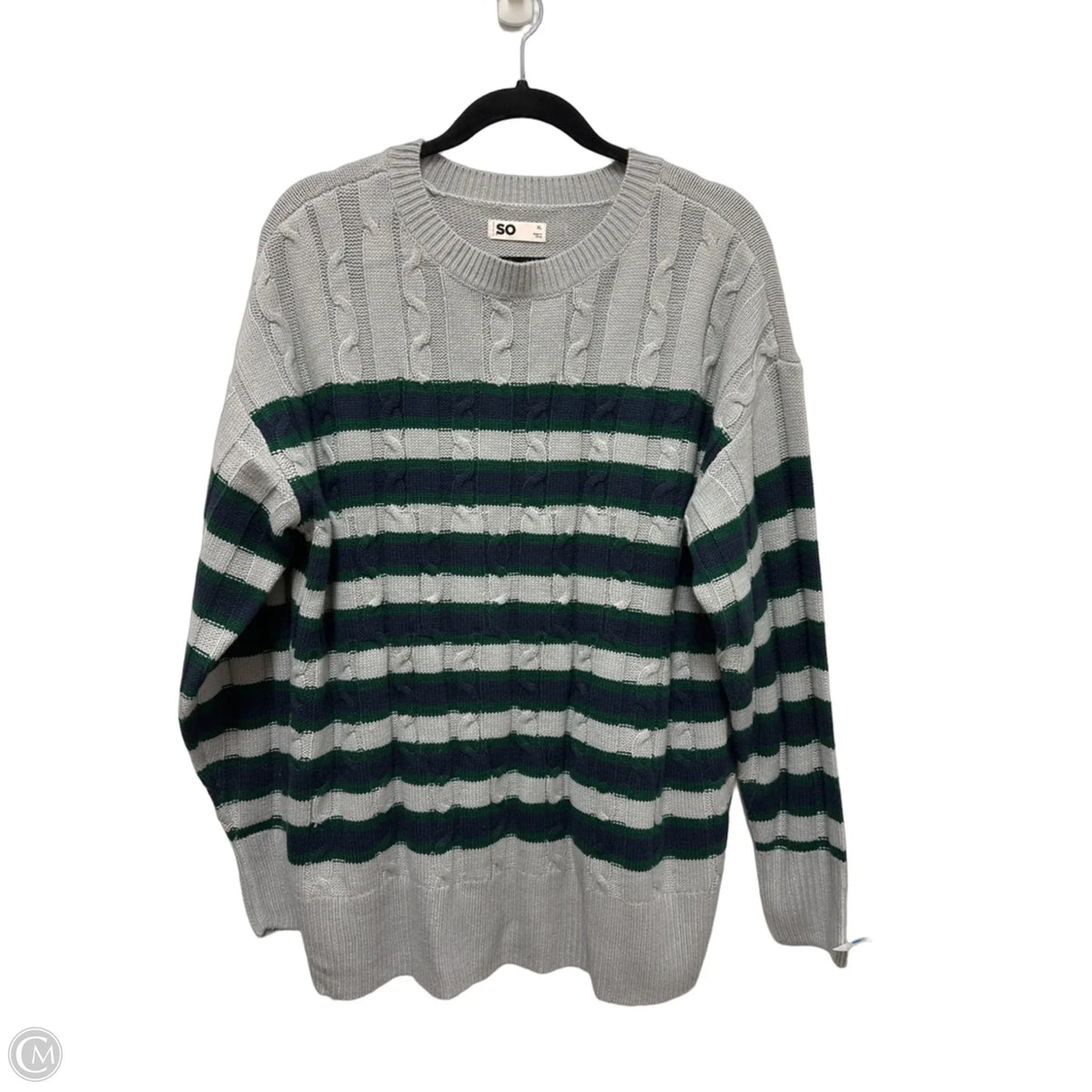 Sweater By So In Grey, Size: Xl
