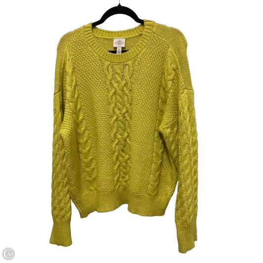 Sweater By St Johns Bay In Yellow, Size: Xl