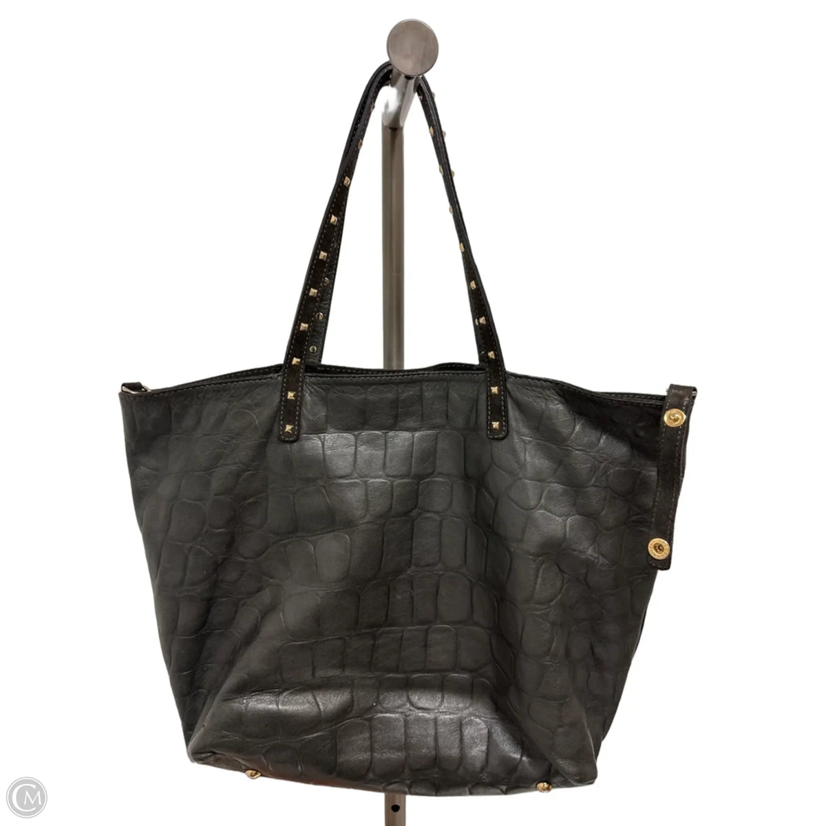 Handbag Leather By Clothes Mentor, Size: Large
