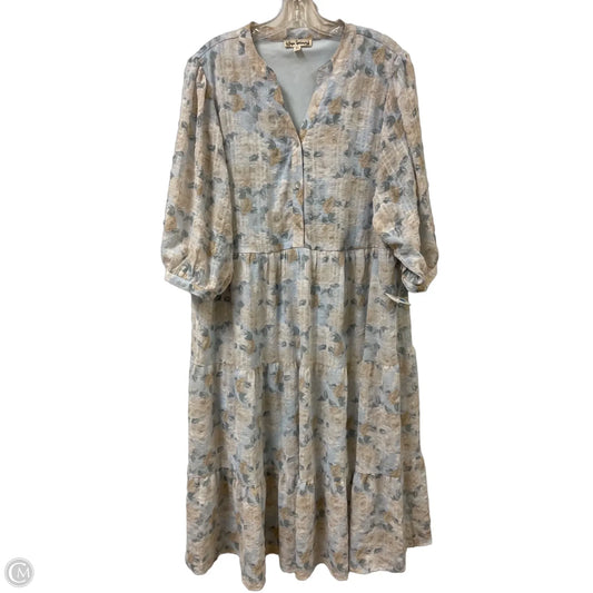 Dress Casual Maxi By Clothes Mentor In Blue, Size: Xl