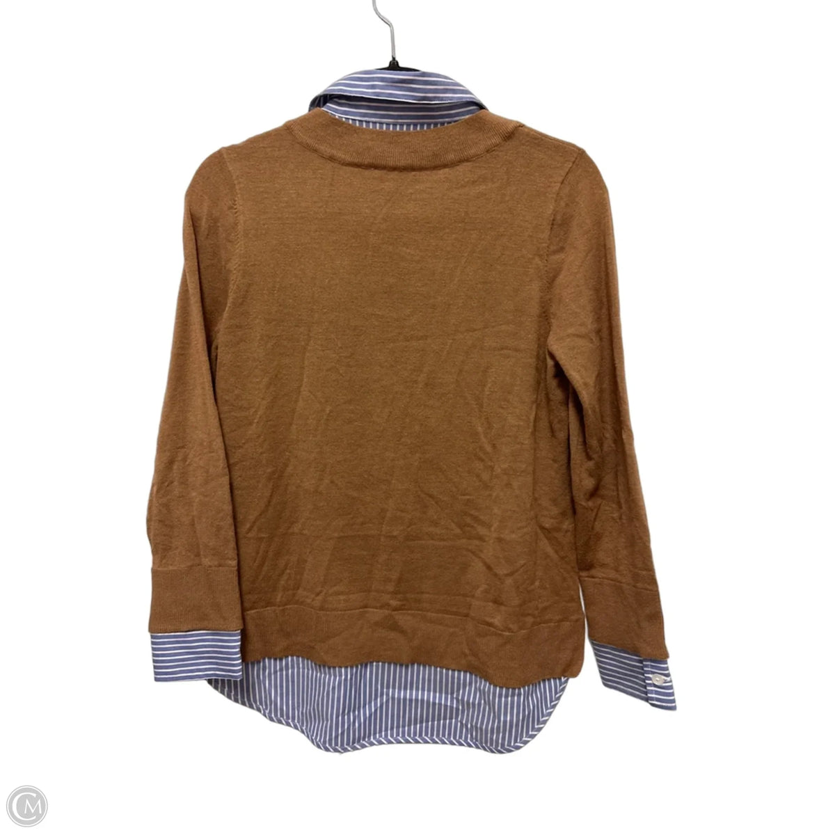 Sweater By Chicos In Tan, Size: S