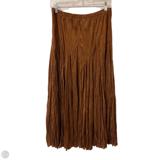 Skirt Maxi By Coldwater Creek In Brown, Size: 6