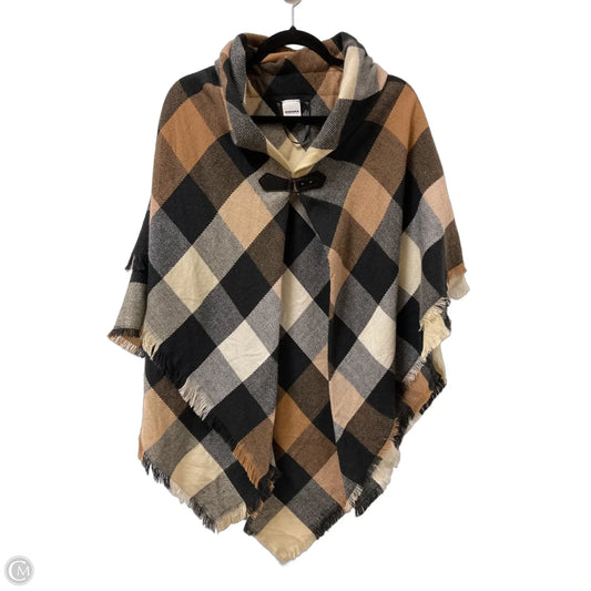 Shawl By Sonoma In Black & Brown, Size: Osfm