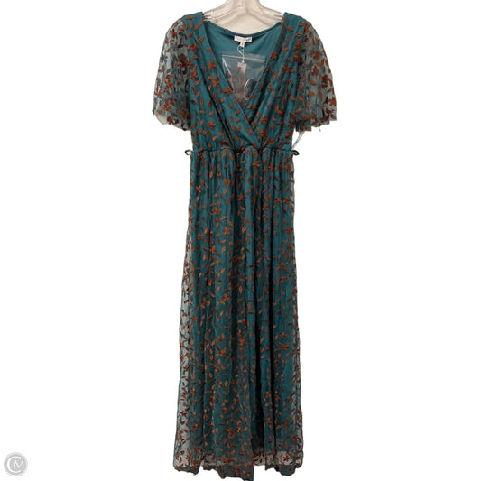 Dress Party Long By Baltic Born In Teal, Size: L