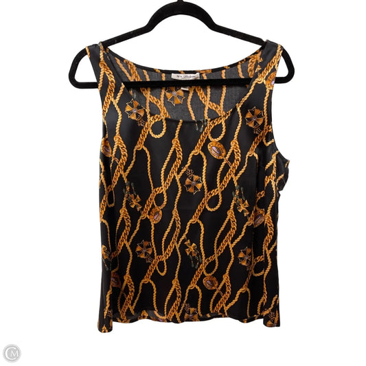 Top Sleeveless Luxury Designer By St John Collection In Multi-colored, Size: M