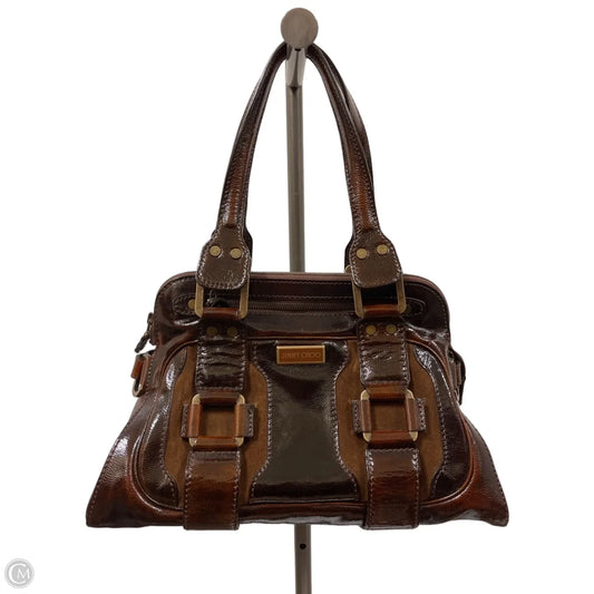 Handbag Luxury Designer By Jimmy Choo, Size: Large