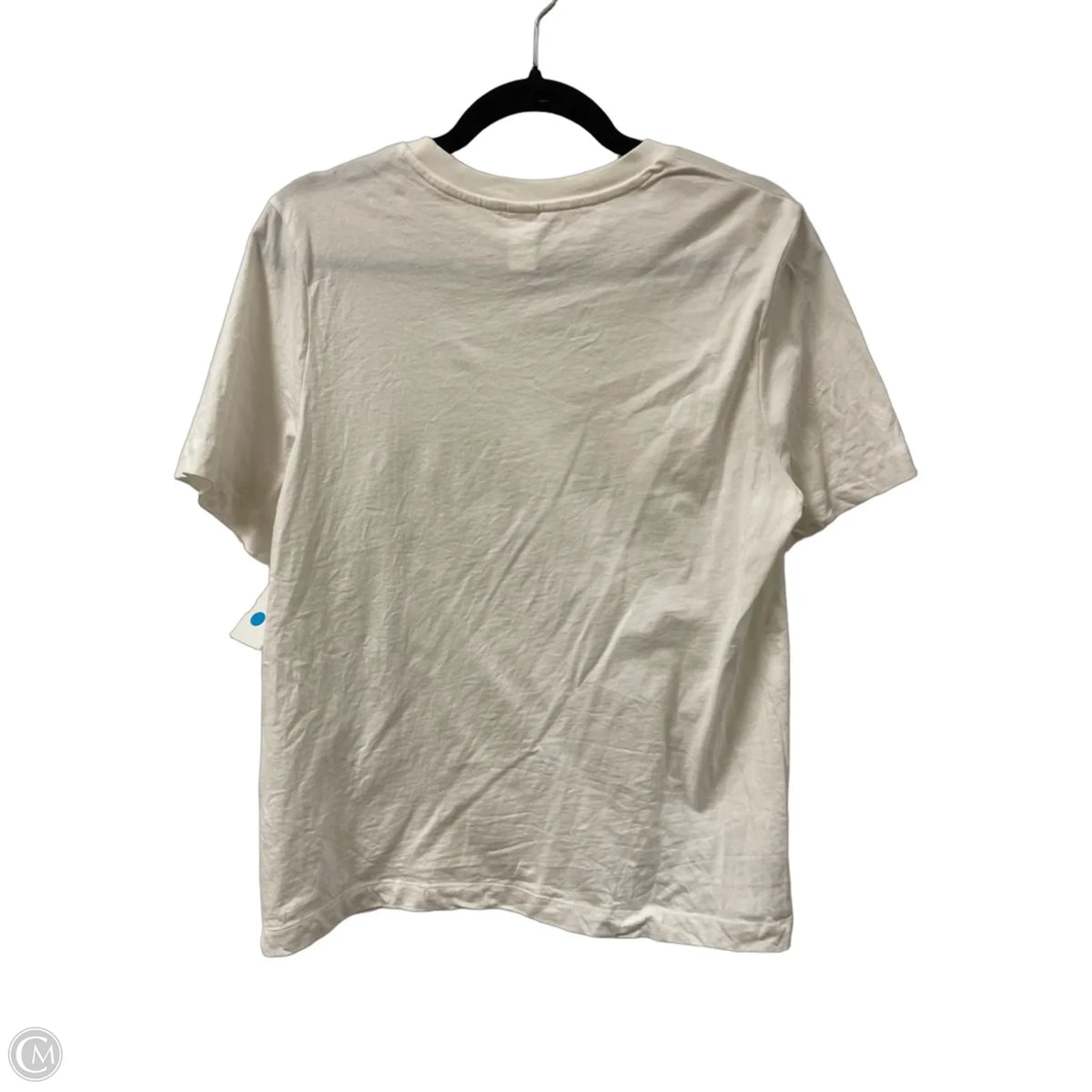 Top Short Sleeve By H&m In White, Size: S